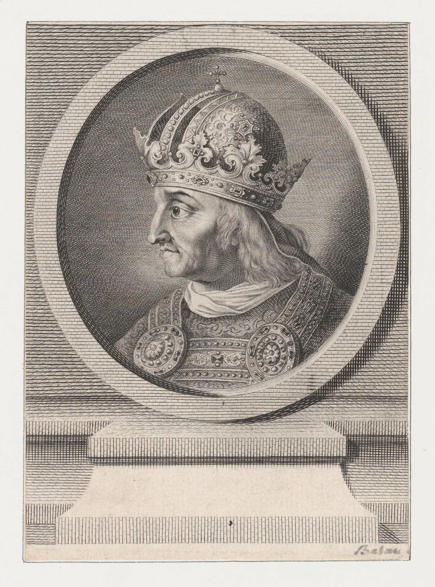 St. Maurice (?) by Pierre François Basan, print, 1743-1797