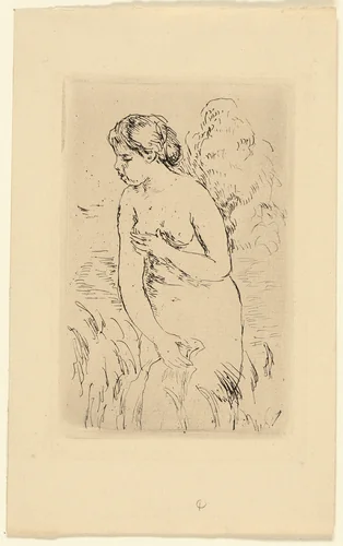 Standing Bather by Pierre-Auguste Renoir, print, 1905-1915