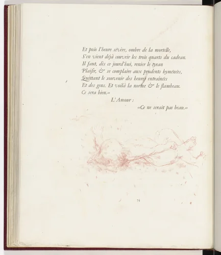 In-text plate (page 74) from Parallèlement (In Parallel) by Pierre Bonnard, illustrated book, 1900