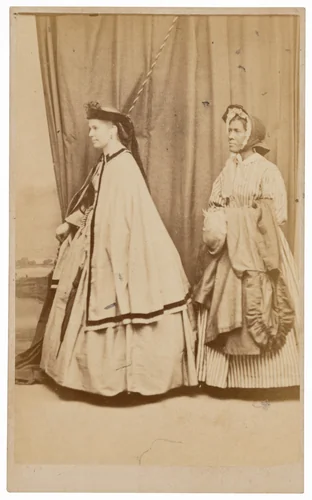 Eliza "Didy" Ridgely and Possibly Charlotte Gittings by James Wallace Black, photograph, 1864