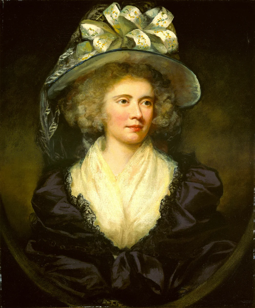 Mrs. Allan Maconochie by James Northcote, painting, 1789