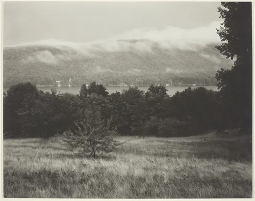 Lake George from the Hill by Alfred Stieglitz, photograph, 1932