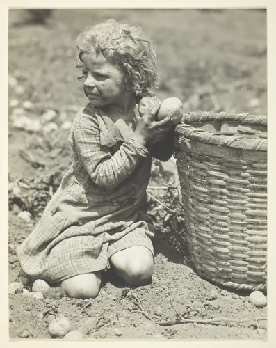 Child Labor on the Farm by Lewis Wickes Hine, photograph, 1930