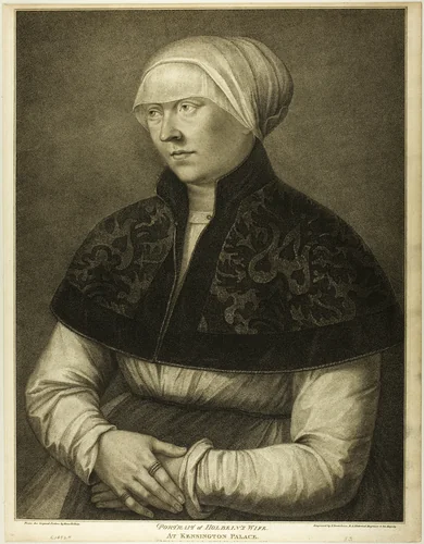 Holbein's Wife by Francesco Bartolozzi, print, 1793-1803