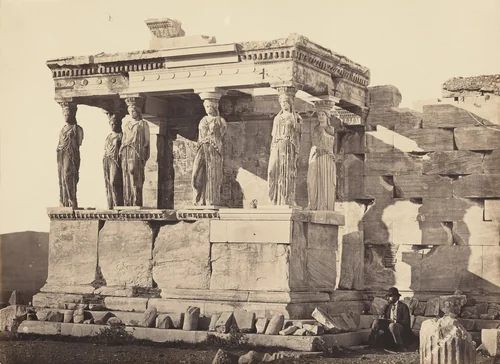 The Caryatides by Dimetrius Constantine, photograph, 1800-1900
