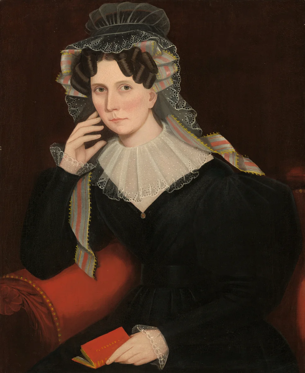 Jane Storm Teller by Ammi Phillips, painting, 1835