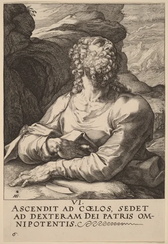 Saint Bartholomew by Hendrick Goltzius, print, 1589