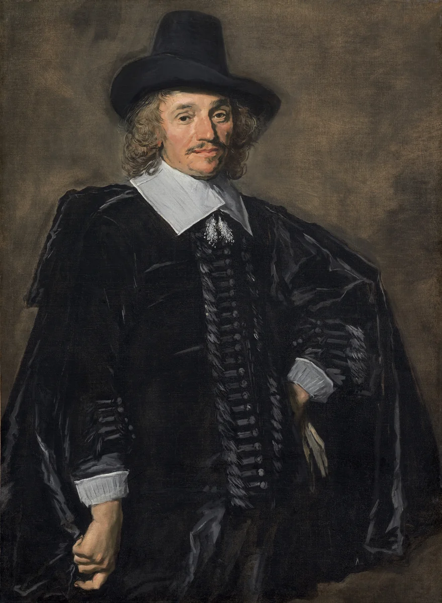 Portrait of a Gentleman by Frans Hals, painting, 1650-1652