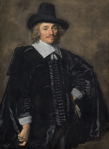 Portrait of a Gentleman by Frans Hals, painting, 1650-1652