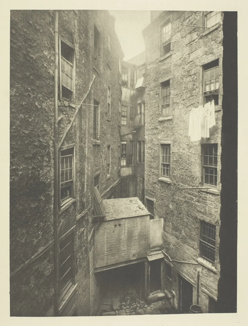 Corner of Duke Street and High Street by James Craig Annan, photograph, 1897
