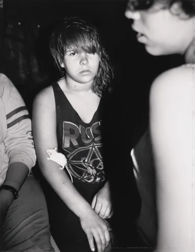 Pet Rat by Jim Goldberg, photograph, 1989