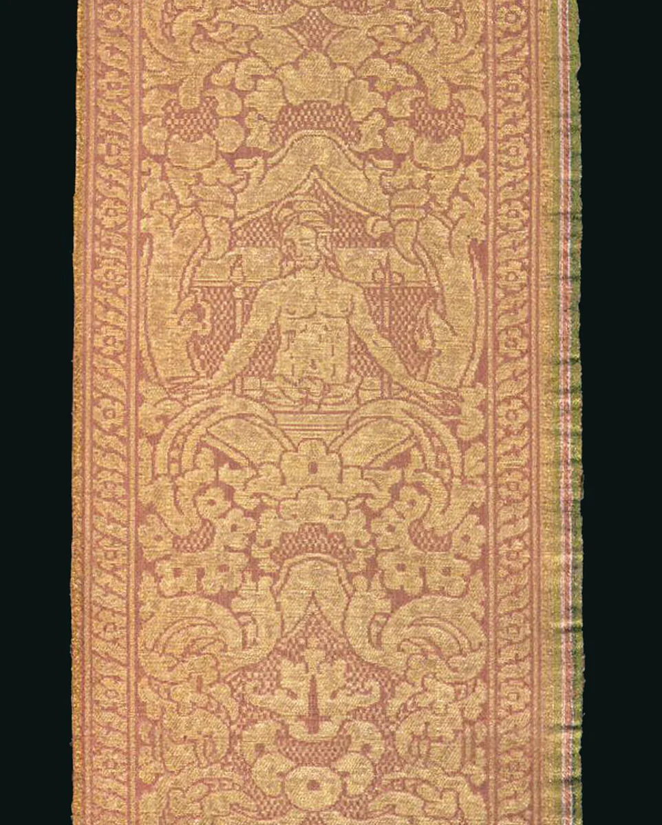 Orphrey Band by Italy, textile, 1401-1600