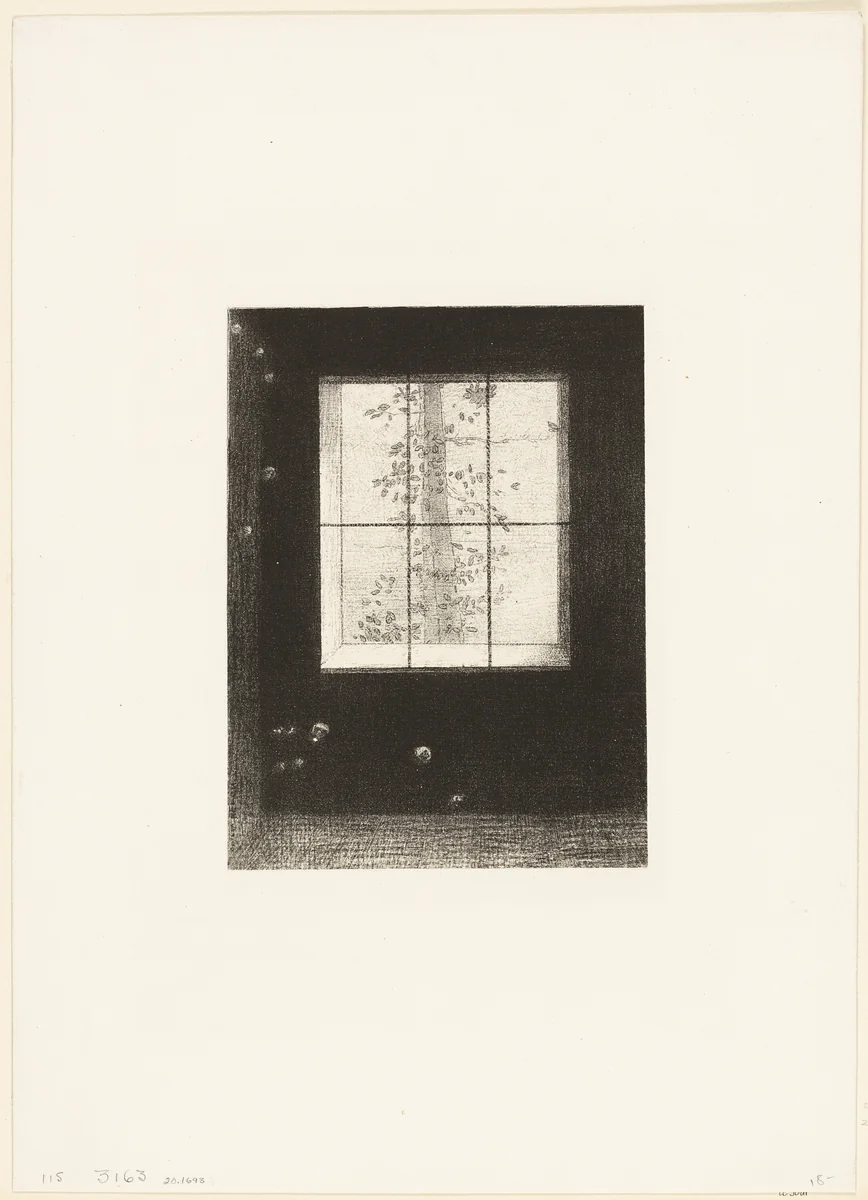 Day, plate 6 from Dreams by Odilon Redon, print, 1891