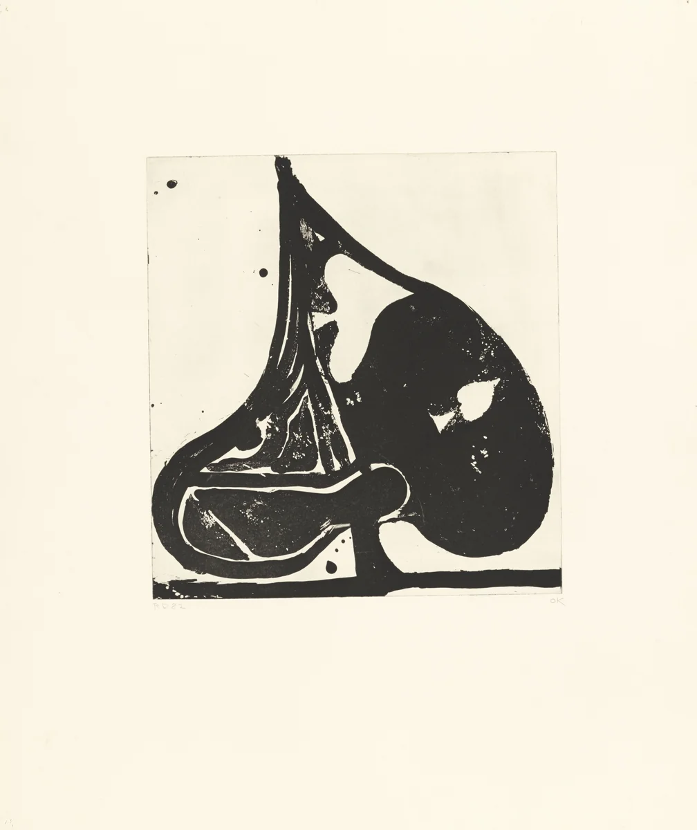 Sugarlift Spade by Richard Diebenkorn, print, 1982