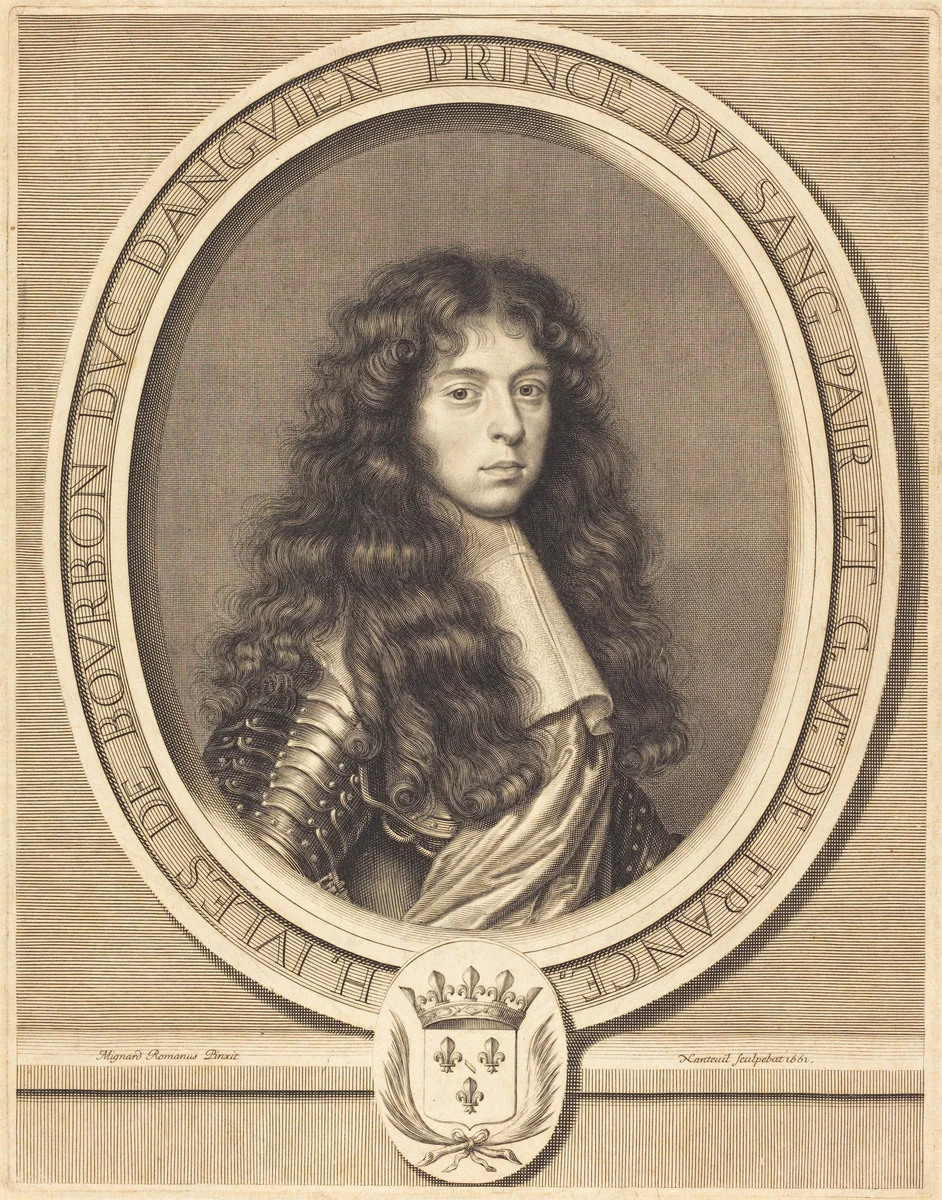 Jules, Duc d'Enghien by Robert Nanteuil
Pierre Mignard I, print, 1661