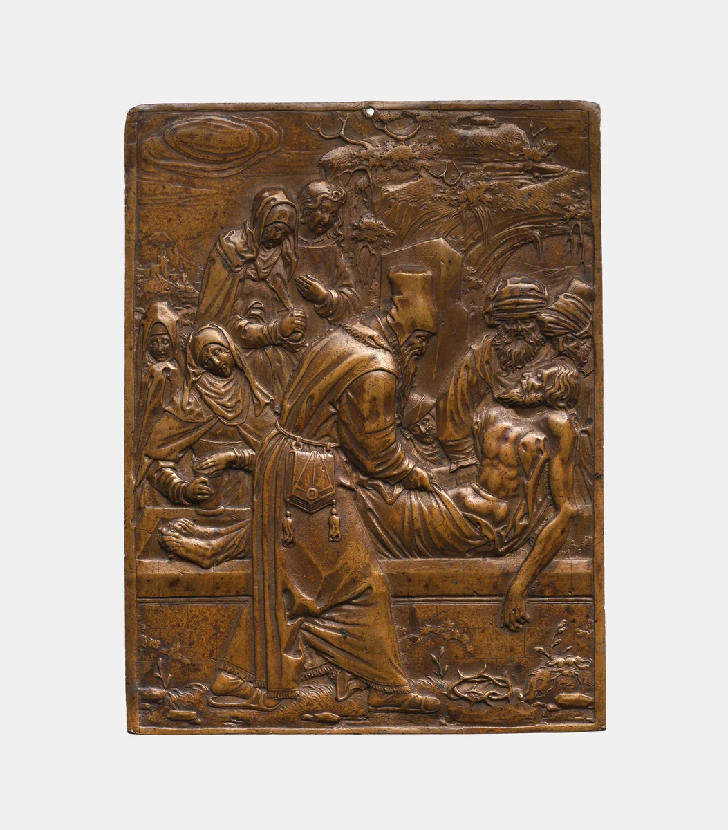 Entombment by Unknown, metalwork, 1500-1599