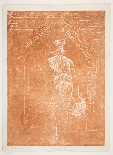 Frontispiece to Jerusalem, the Emanation of the Great Albion by William Blake, print, 1804-1820