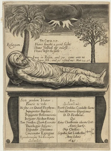Daniel Featley by Unknown 19th Century, print, 1645