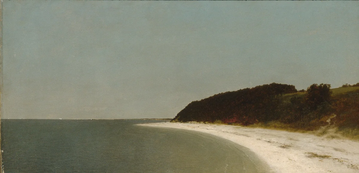 Eaton's Neck, Long Island by John Frederick Kensett, artwork, 1872