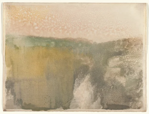 Green Landscape (Paysage vert) by Hilaire-Germain-Edgar Degas, print, 1890