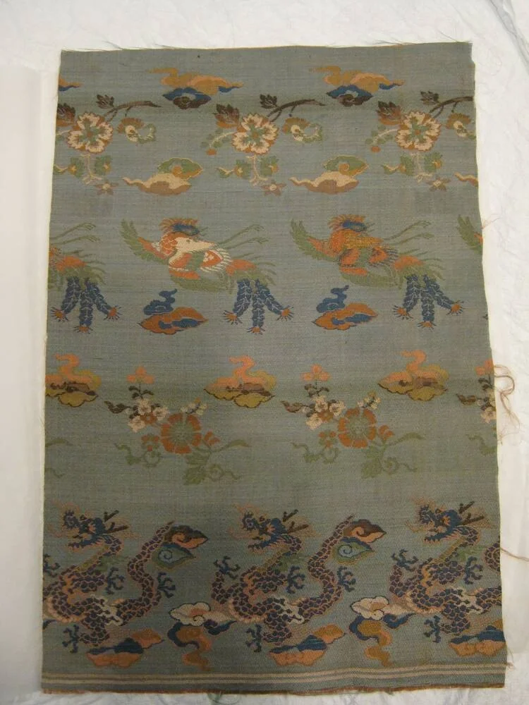 Fragment by Japan, textile, 1875-1900