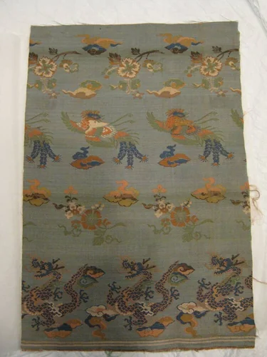 Fragment by Japan, textile, 1875-1900