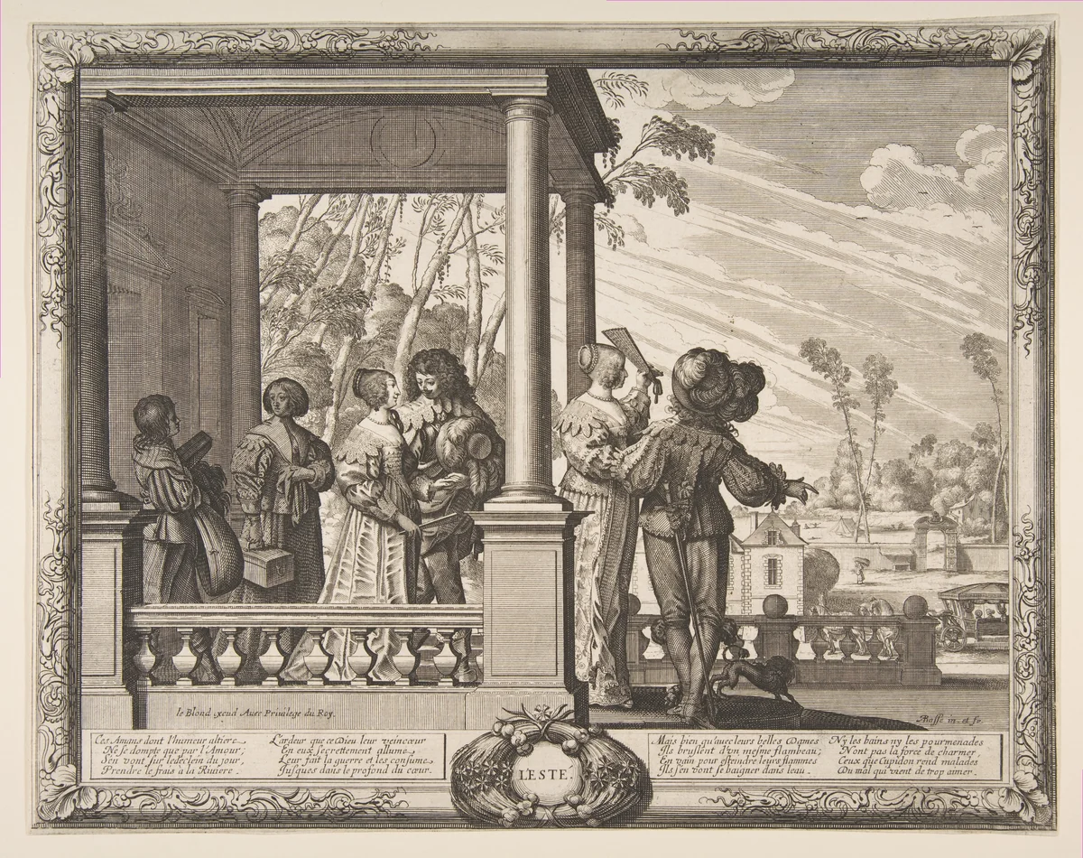 Summer by Abraham Bosse, print, 1632-1642