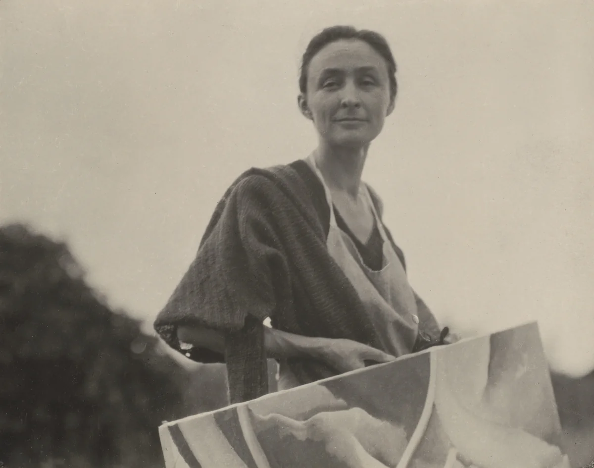 Georgia O'Keeffe by Alfred Stieglitz, photograph, 1925