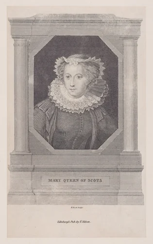 Mary, Queen of Scots by Robert Scott, print, 1770-1835