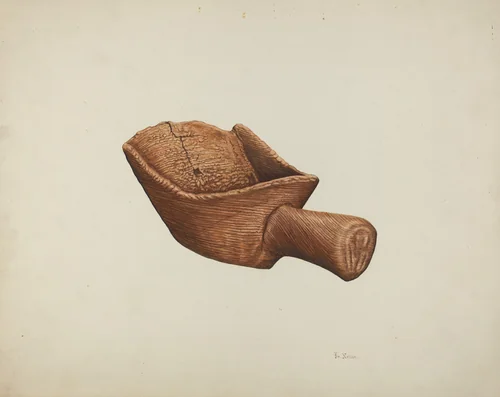 Sugar Scoop by Lelah Nelson, index of american design, 1941