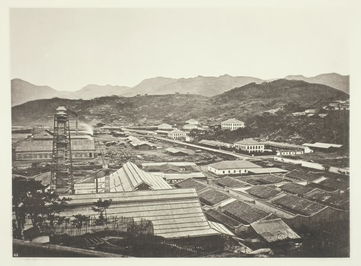 Foochow Arsenal by John Thomson, photograph, 1863-1873