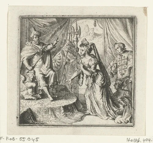 Illustratie voor de Decamerone van Boccaccio by Romeyn de Hooghe, print, 1697