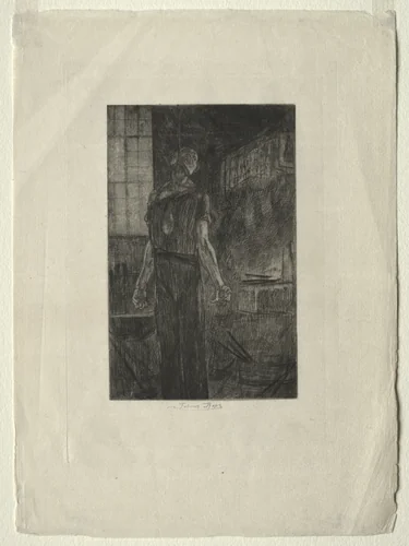 The Hanging of Levallois-Perret by Félicien Rops, print, 1875-1885