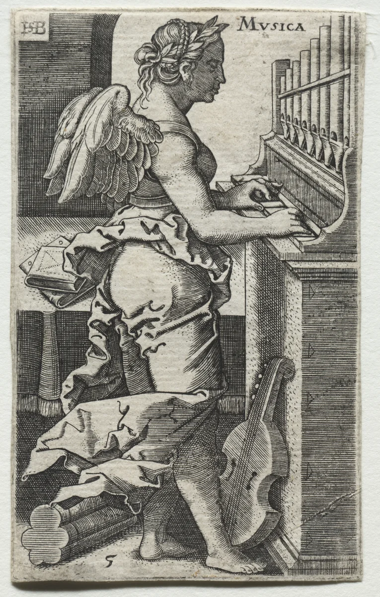 Musica by Hans Sebald Beham, print