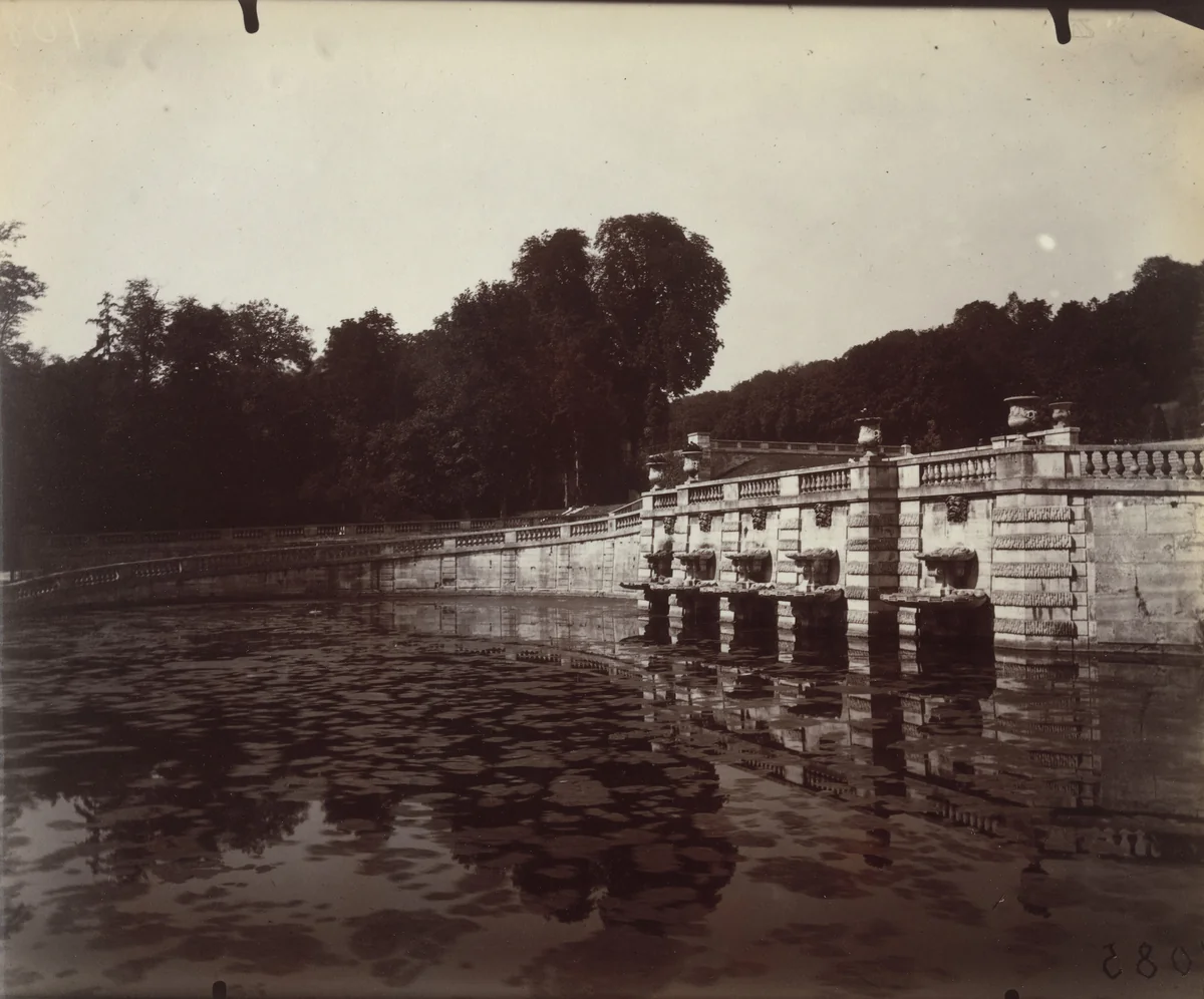 Saint-Cloud by Eugène Atget, photograph, 1921