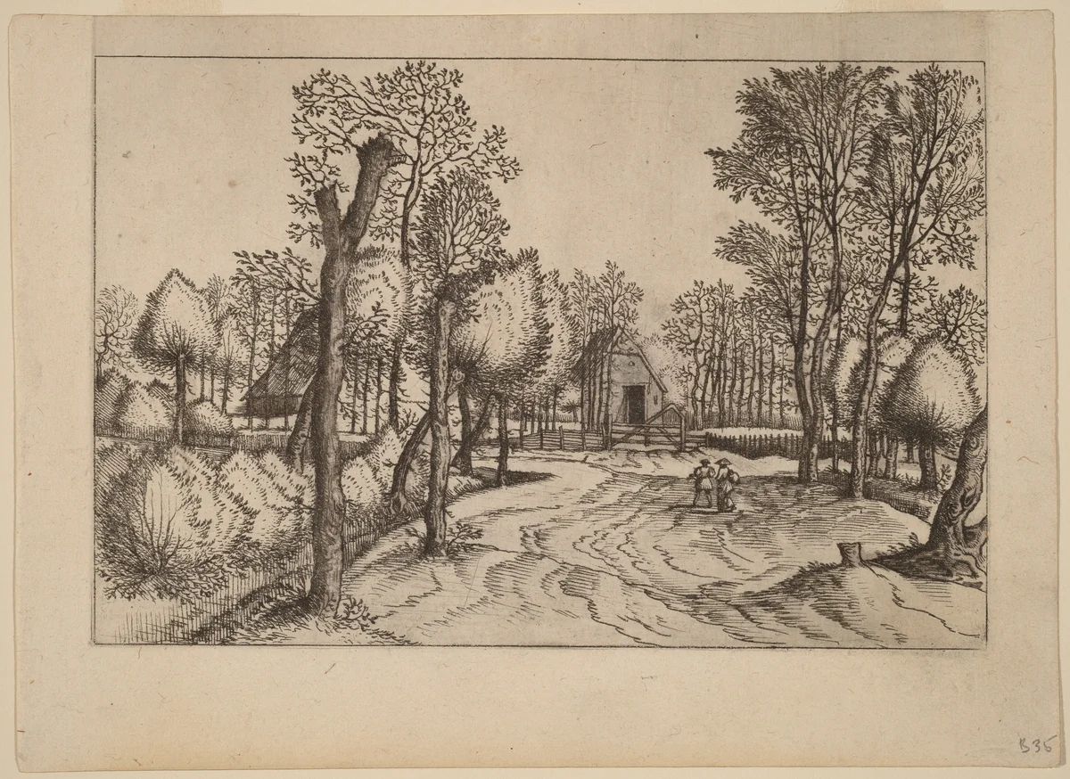 Farms by Lucas van Doetechum
Johannes van Doetechum the Elder
Master of the Small Landscapes, print, 1559-1561