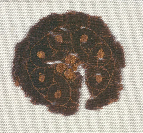 Round Segmentum from a Tunic by Unknown, textile, 300-499