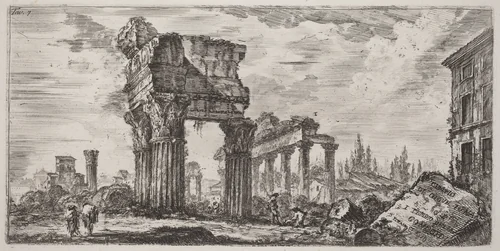 Tempio di Giove Tonante by Giovanni Battista Piranesi, portfolio, 1748