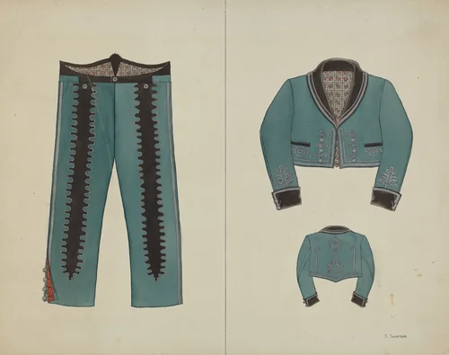 Jacket by Syrena Swanson, index of american design, 1940