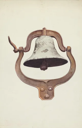 Dinner Bell by American 20th Century, index of american design, 1935-1942