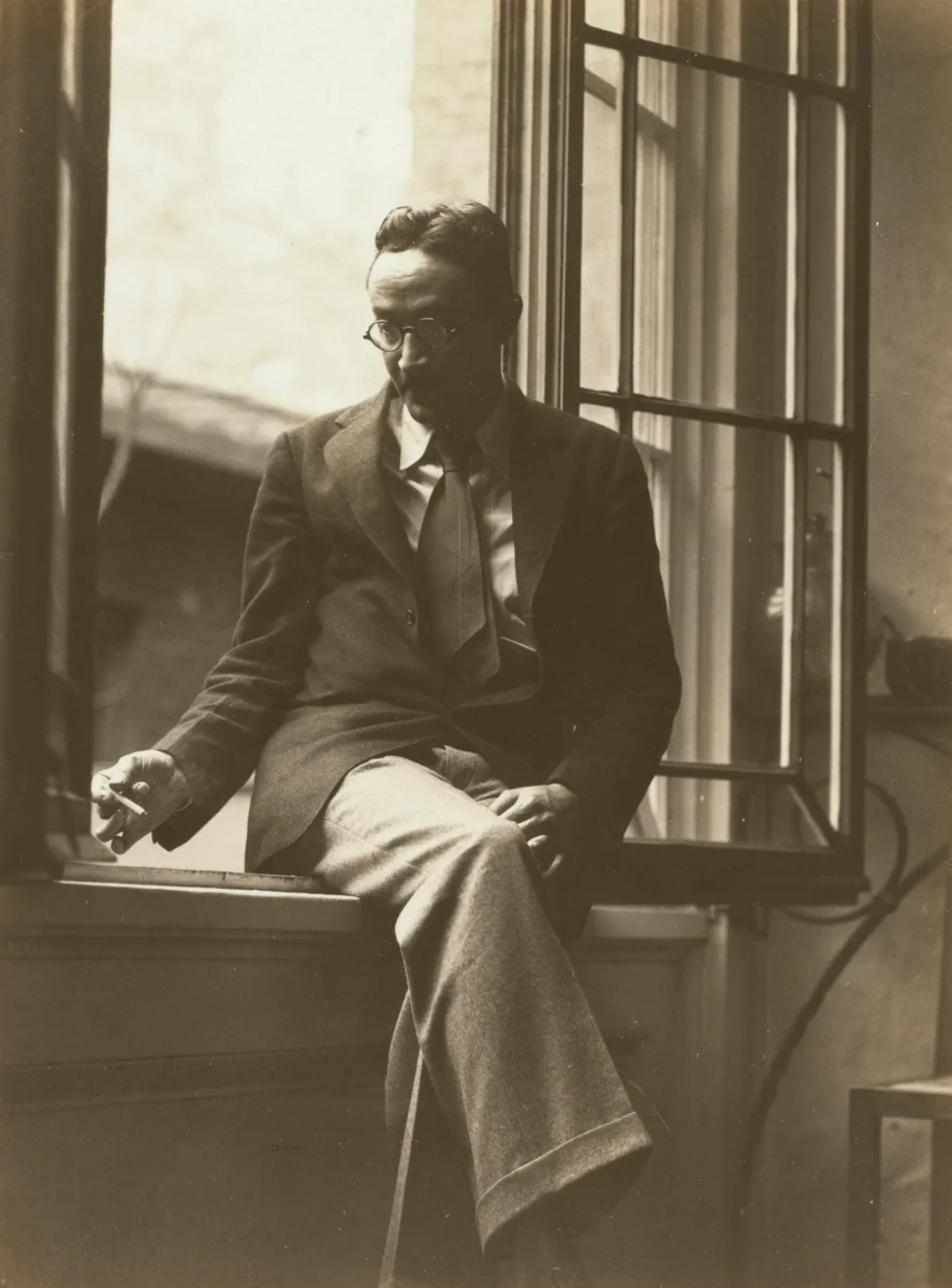 Jean Toomer, 39 West 10th Street, New York City by Marjorie Content, photograph, 1934