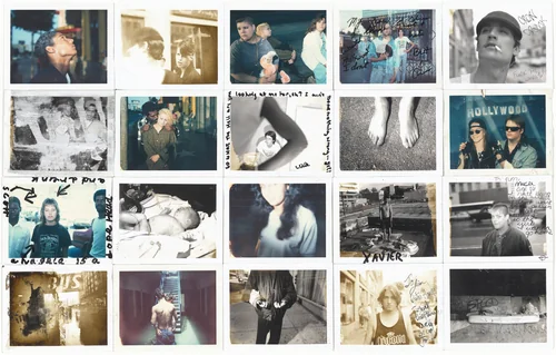 Untitled (Twenty Polaroids) by Jim Goldberg, photograph, 1987-1992