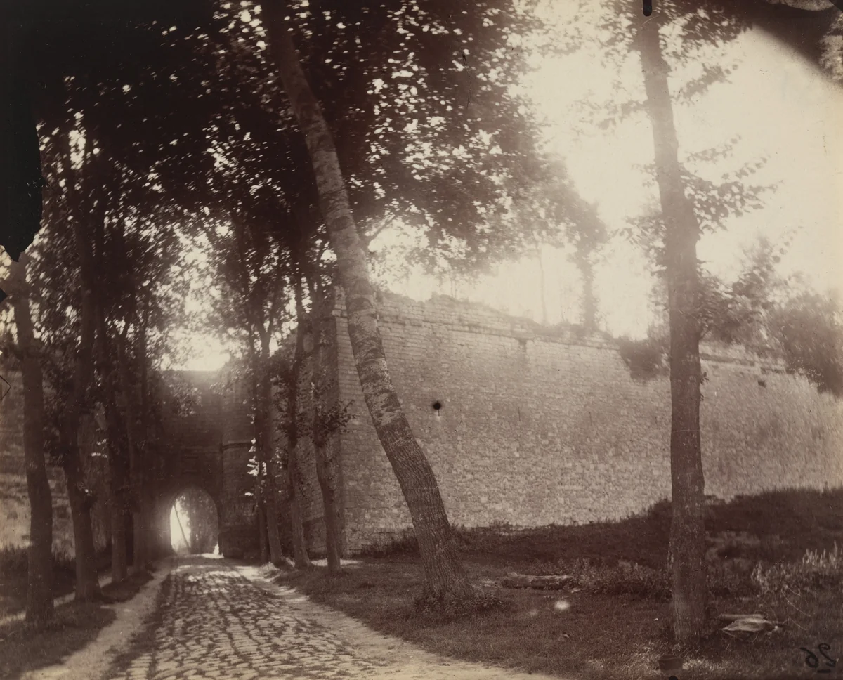 Picquigny (ruines) by Eugène Atget, photograph, 1898
