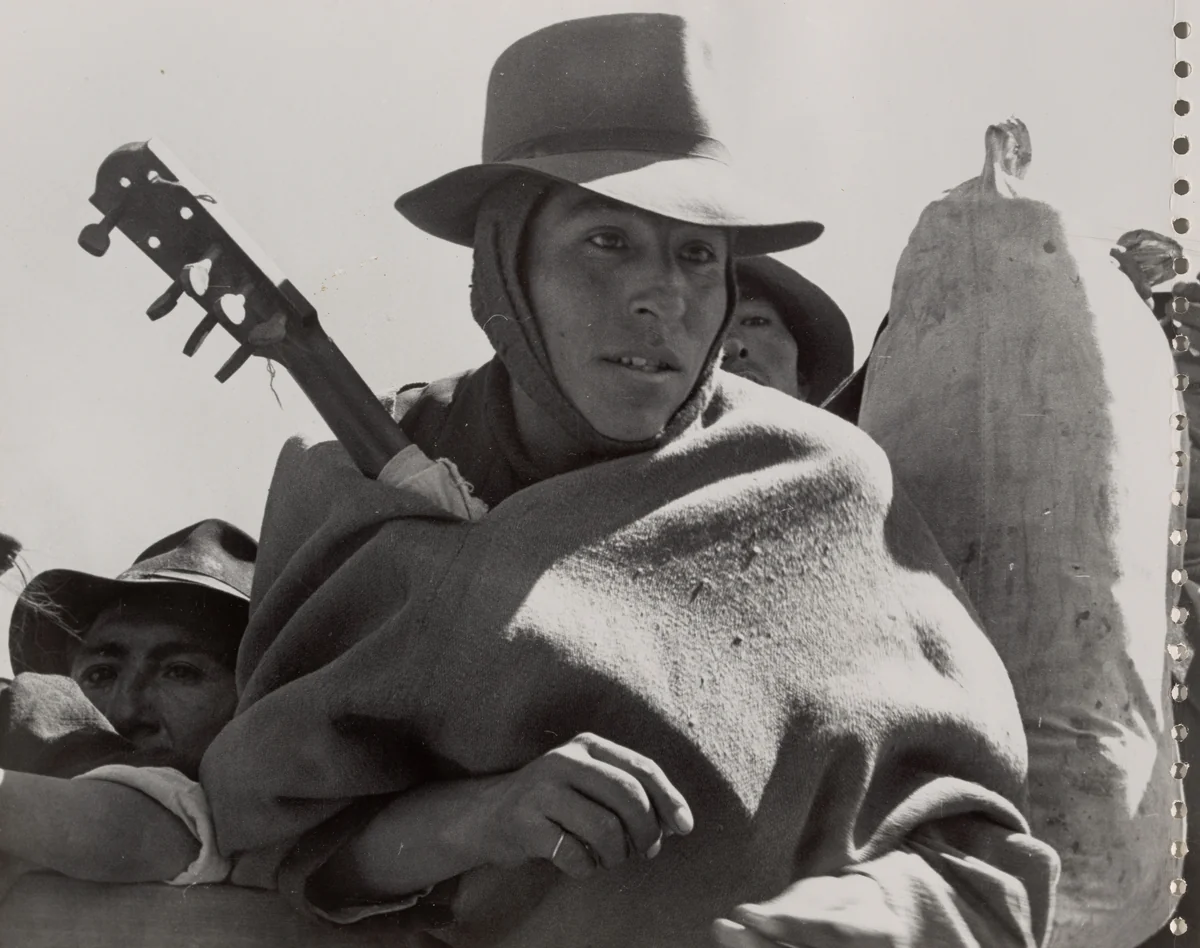 Peru, page 38 by Robert Frank, photograph, 1948