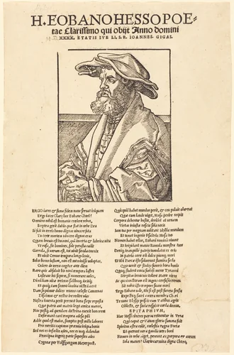 Eobanus Hess by Albrecht Dürer, print, 1526