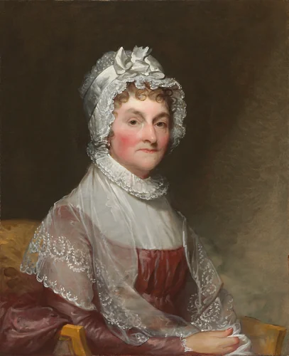 Abigail Smith Adams (Mrs. John Adams) by Gilbert Stuart, painting, 1800-1815
