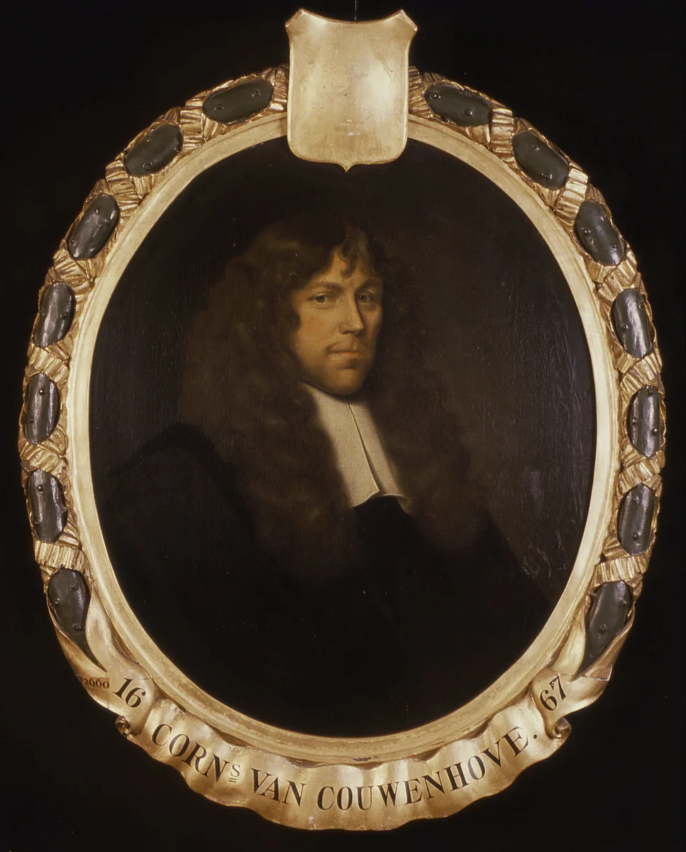 Portrait of Cornelis van Couwenhove, Director of the Rotterdam Chamber of the Dutch East India Company, elected 1667 by Pieter van der Werff, painting, 1695-1722