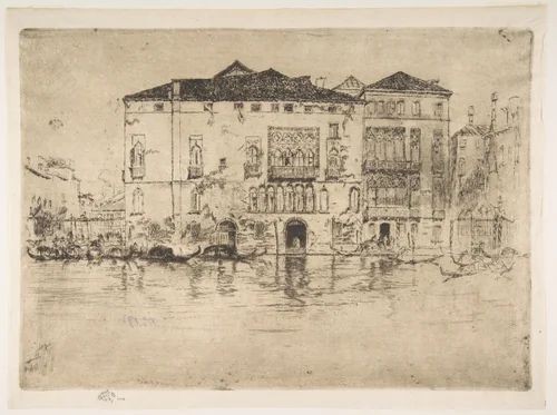 The Palaces by James McNeill Whistler, print, 1879