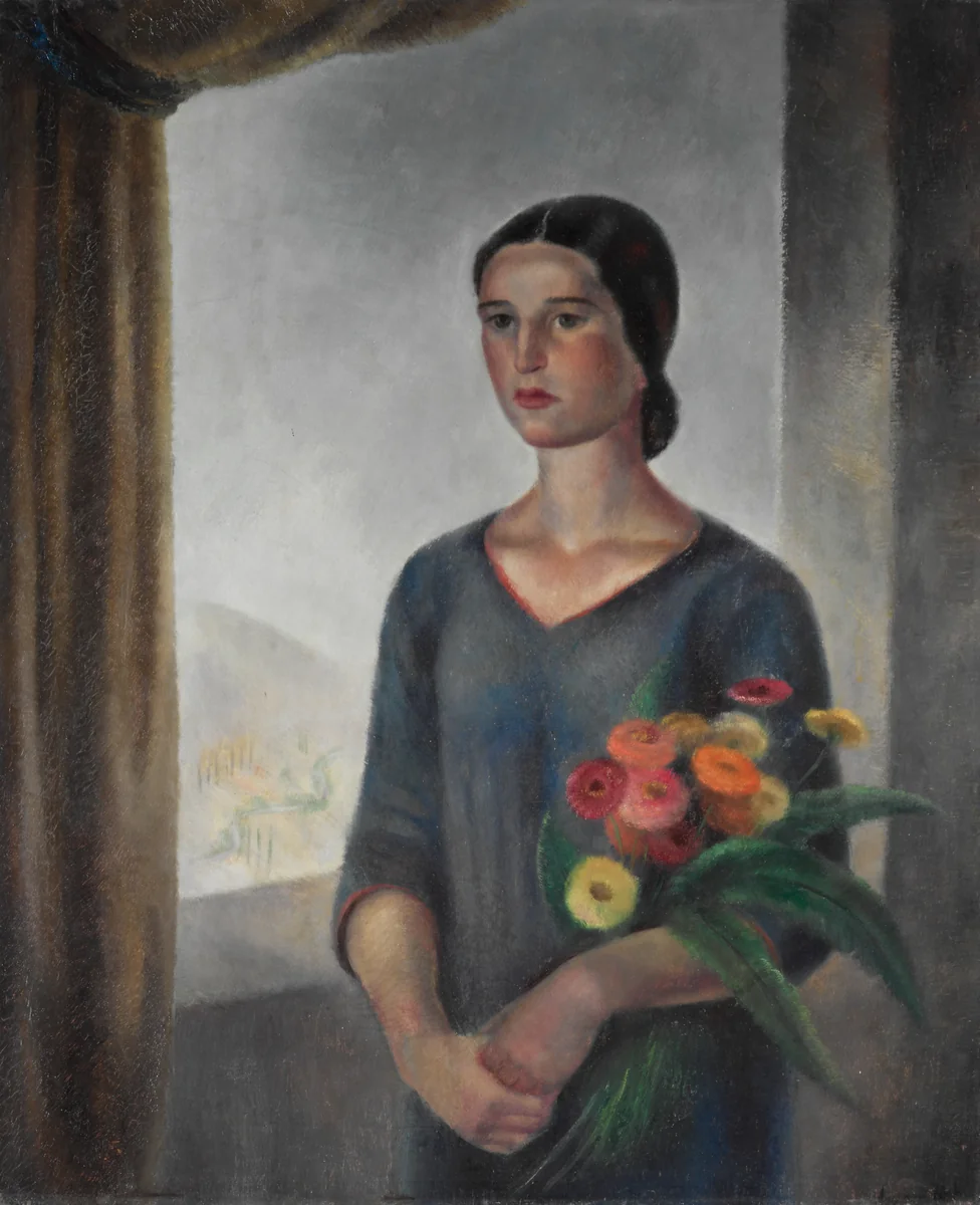 Francesca by Louise B. Maloney, painting, 1927
