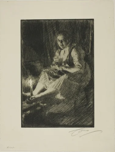 Ida by Anders Zorn, print, 1905